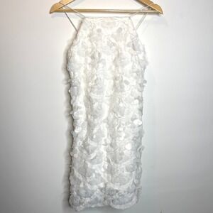 Emerald Sundae White Floral Mini Dress